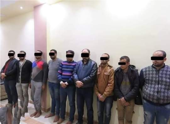 القبض على 9 عناصر تكفيرية تابعة لحركة حسم الإرهابية بمنشأة أبو عمر