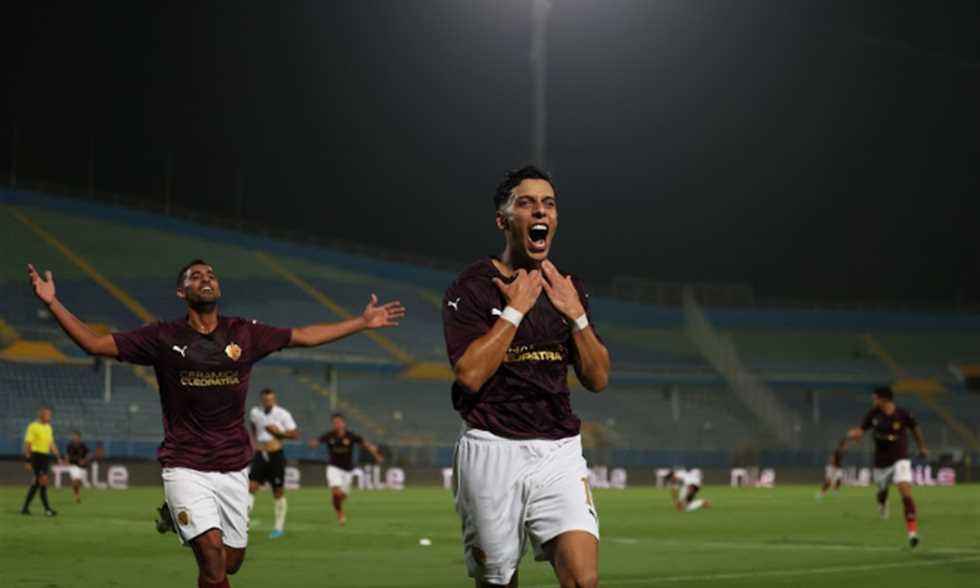 سيراميكا كليوباترا يفوز على لافيينا بثلاثية نظيفة ويتأهل ألي الدور ال16 في كأس مصر.
