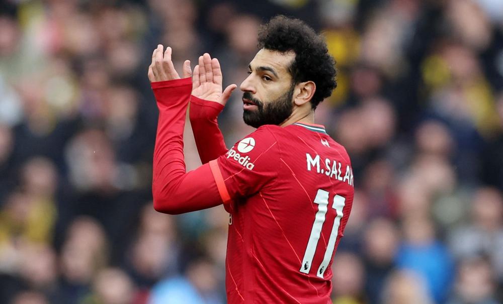  الفرعون محمد صلاح يتوج بجائزة رابطة الكتاب الرياضيين السنوية كأفضل لاعب في الدوري الإنجليزي موسم 2021-2022.