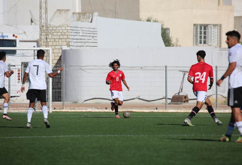 منتخب مصر يتعادل أيجابياً مع ليبيا في بطولة شمال أفريقيا.