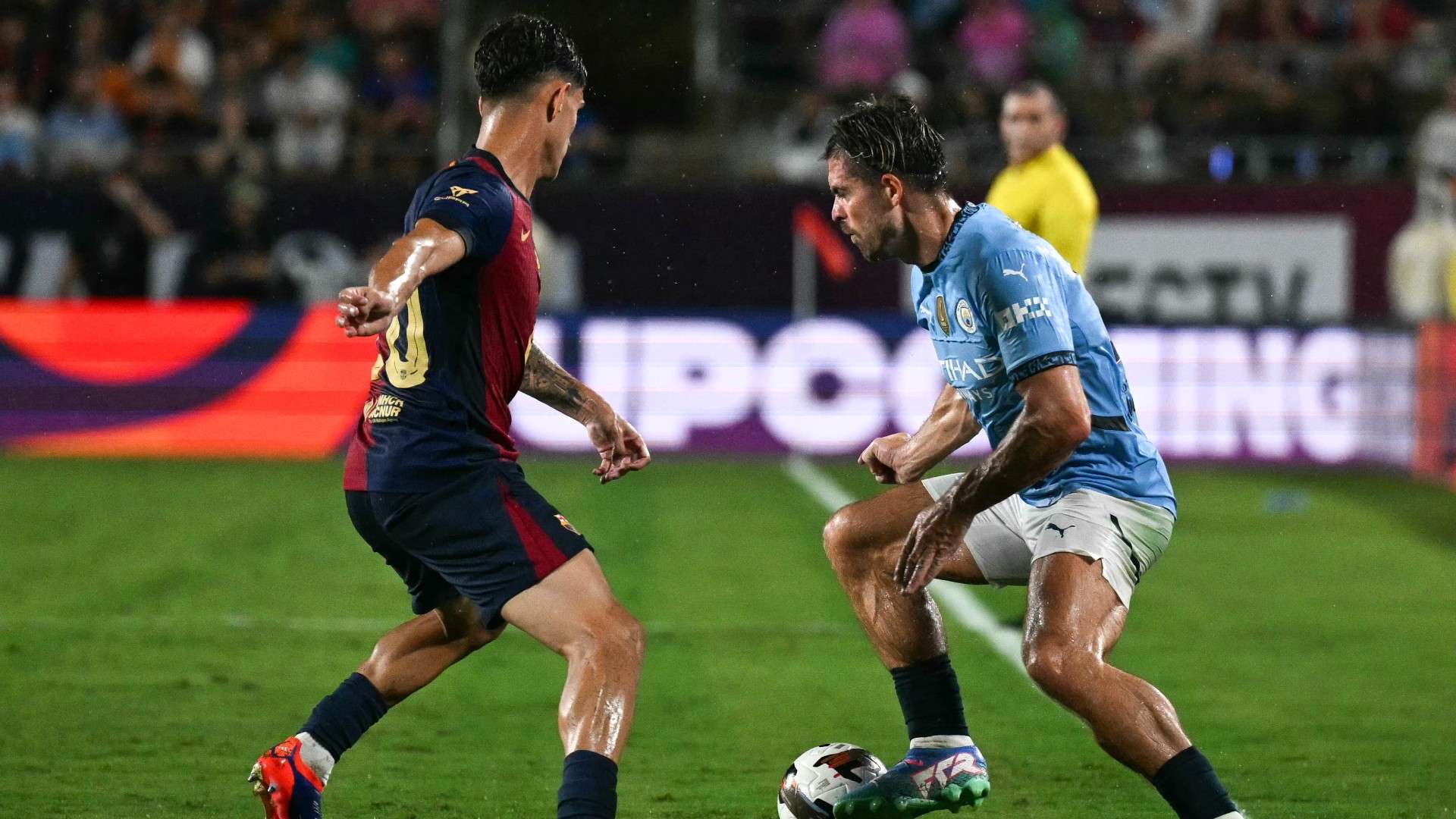 برشلونة يكتسح مان سيتي برباعيه مقابل هدف ودياً في أمريكا