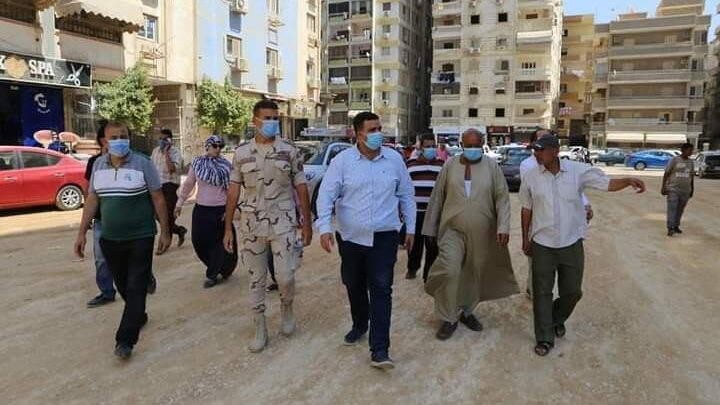  عبدالله رمضان نائب محافظ السويس: يتفقد شوارع حي السويس وفيصل لمتابعة أعمال التطوير والرصف.