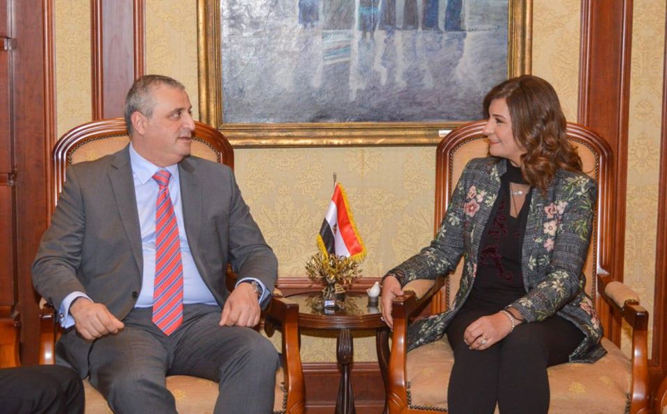 وزيرة الهجرة تستقبل نائب وزير الخارجية الأرميني وترحب بعقد فعاليات ثقافية تضم رموزًا من المصريين الأرمنى