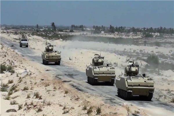 القوات المسلحة تواصل ضرباتها المتلاحقة للعناصر التكفيرية بشمال سيناء