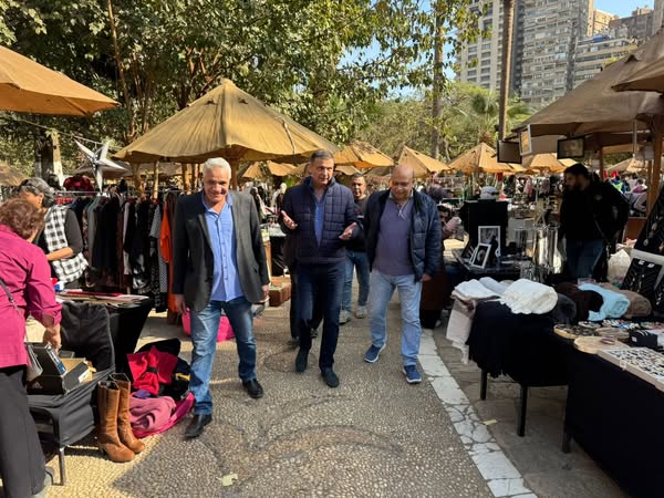 وزير الزراعة يتفقد حديقة الأسماك بالزمالك ويوجه بتطويرها وتوفير سبل الراحة للزائرين