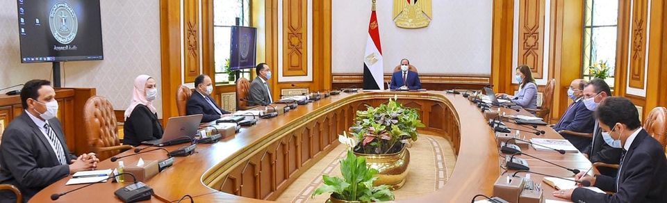 السيد الرئيس يتابع المشروع القومي لتطوير قرى الريف المصري