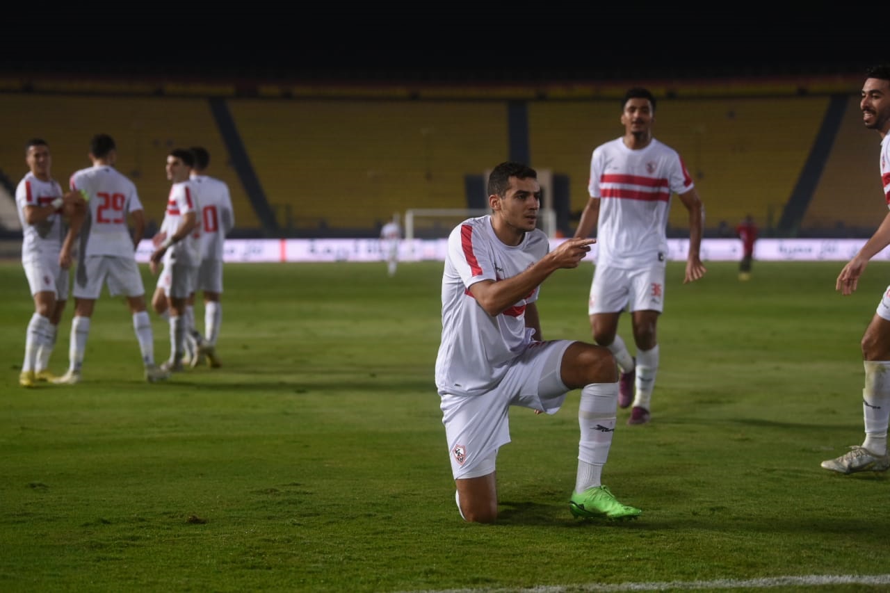 الزمالك يضرب طلائع الجيش برباعيه نظيفه ويصل ألي المركز الثالث بالدورى.