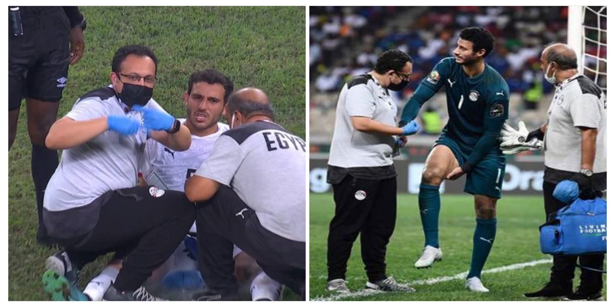 تقارير: التشخيص المبدئي لإصابتي الشناوي وحمدي فتحي.