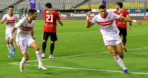 الزمالك يفوز على طلائع الجيش بثنائية نظيفة في الدوري.