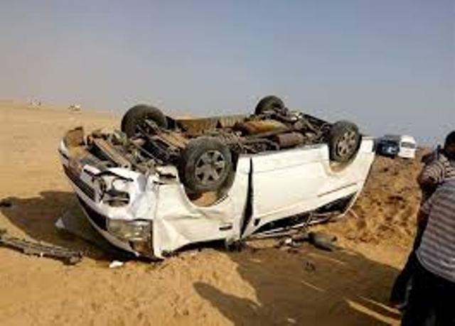 اصابة 4 اشخاص في حادث تصادم بالبحيرة