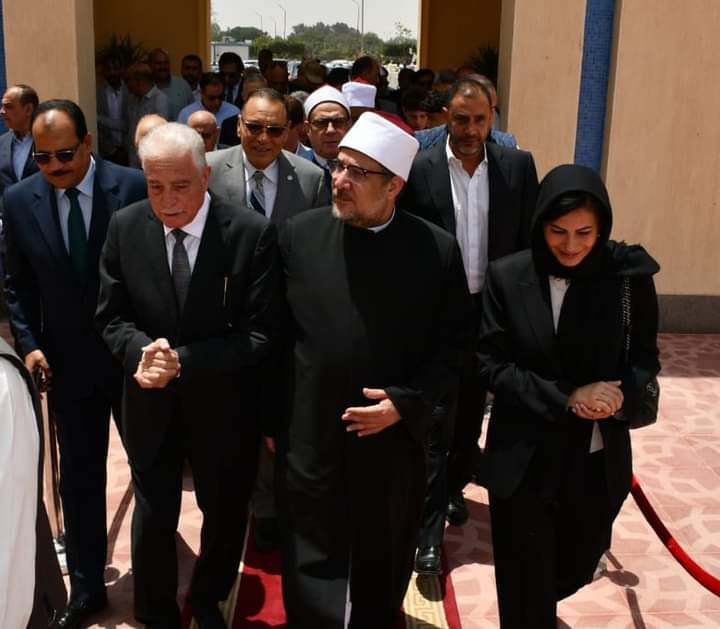 وزير الأوقاف عقب افتتاح مسجد محمد فريد خميس بالعاشر من رمضان: