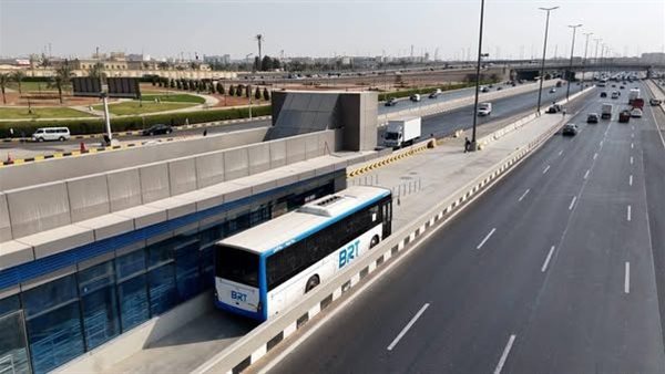 بدأ تجارب تدريب سائقي مشروع الأتوبيس الترددي BRT بالمرحله الأولى علي الدائري