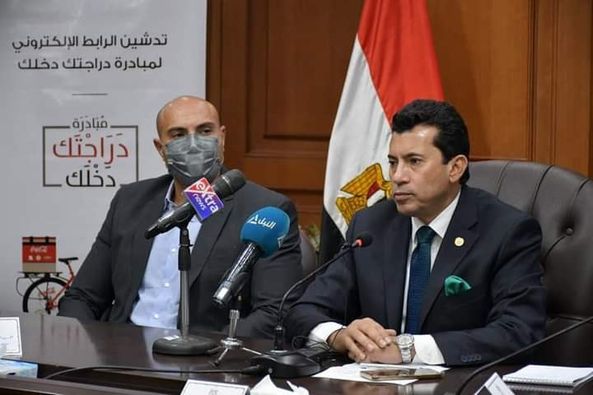 وزير الشباب والرياضة يشهد تدشين رابط التسجيل الخاص بمشروع