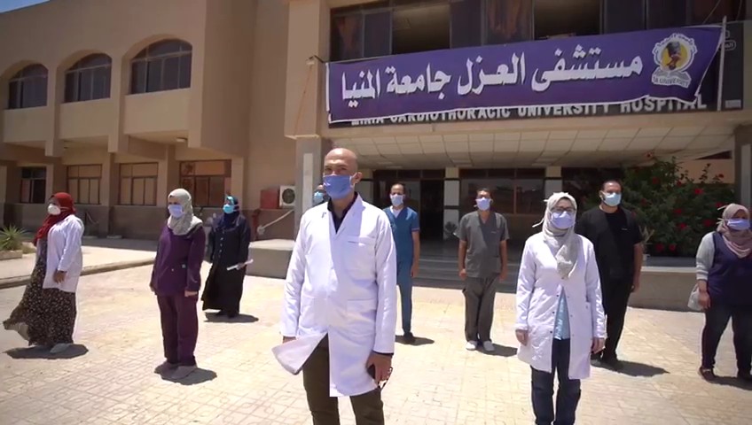 تعافي 75 حالة شفاء من كورونا بمستشفى العزل الجامعي بالمنيا الجديدة