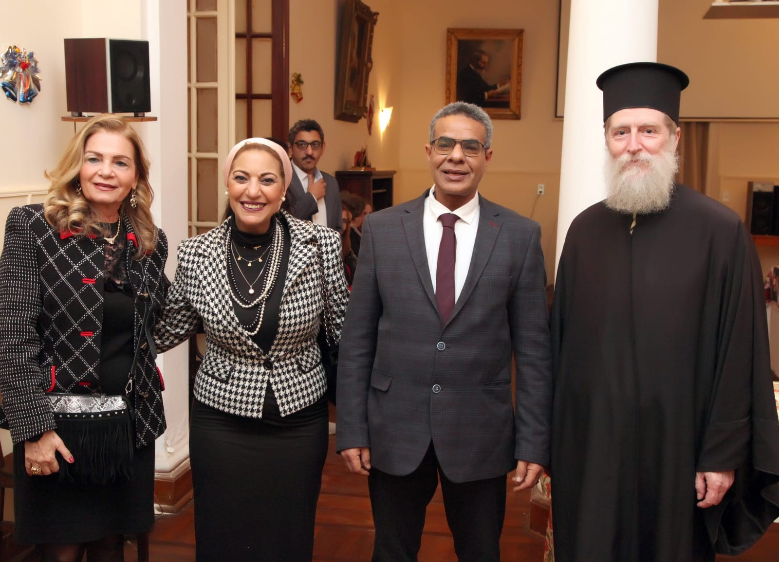 رئيس الجالية المصرية باليونان أحمد عطية المصري بالخارج سفير لوطنه.