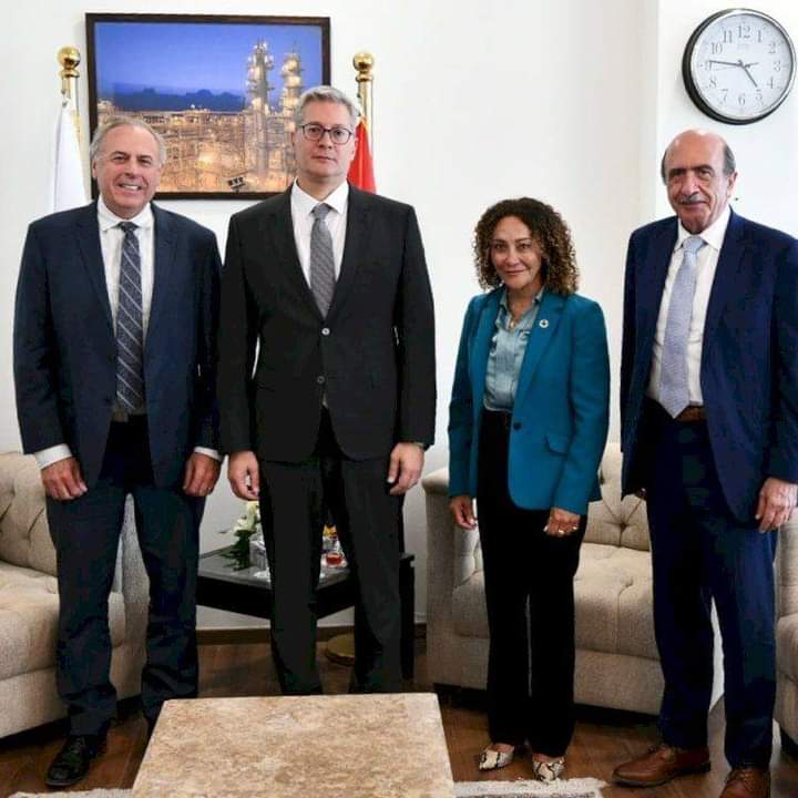 لبحث زيادة معدلات الإنتاج من البترول والغاز.. وزير البترول كريم بدوي يلتقي وفد من شركة فالكو انرجى الامريكية