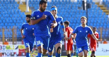 سموحه يفوز على المصري بهدف نظيف في الدوري.
