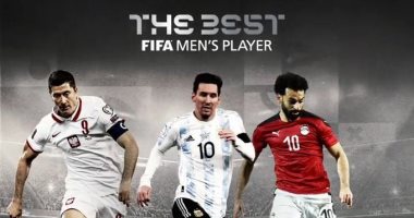  .صلاح وميسي وليفاندوفسكي في القائمة المختصرة لجائزة فيفا لأفضل لاعب في العالم   