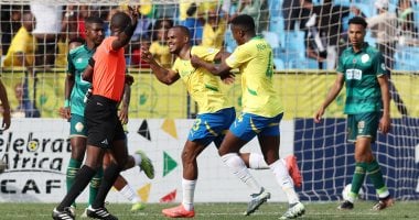 صن داونز يفوز على الرجاء البيضاوي بهدف نظيف في دوري الأبطال.