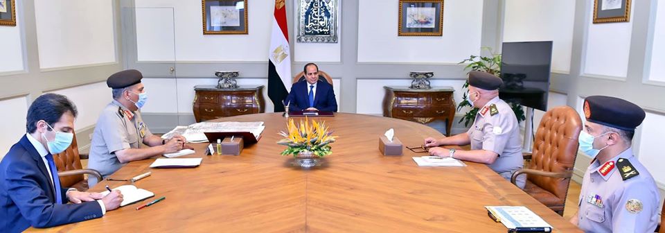 السيد الرئيس يوجه بالتوسع في المساحات الخضراء، بالعاصمة الادارية لتوفير حياة بيئية وصحية أفضل للمواطنين في اطار الدولة المصرية الجديدة.