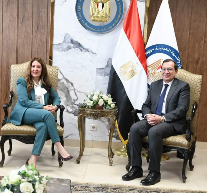 مباحثات مع السفيرة الأمريكية الجديدة بمصر