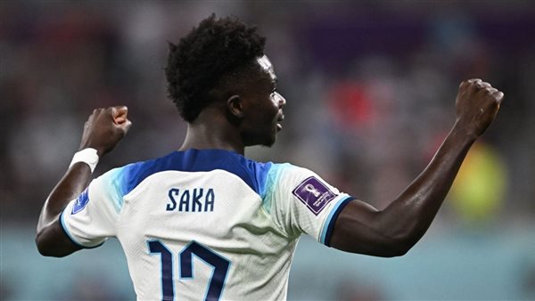 رسمياً: ساكا رجل مباراة إنجلترا وإيران في كأس العالم.