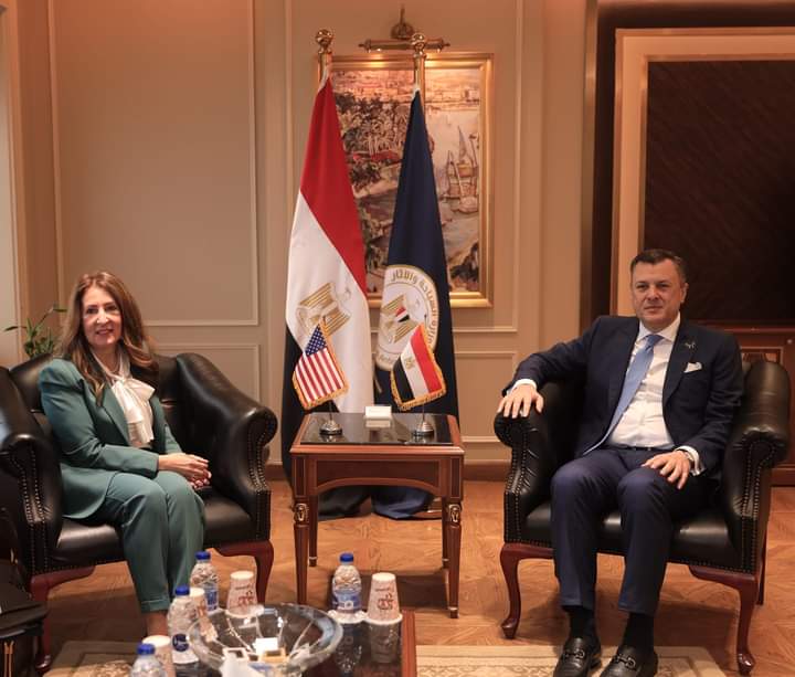 - وزير السياحة والآثار يلتقي سفيرة الولايات المتحدة الأمريكية بالقاهرة لبحث تعزيز سبل التعاون بين البلدين على المستوى السياحي والأثري