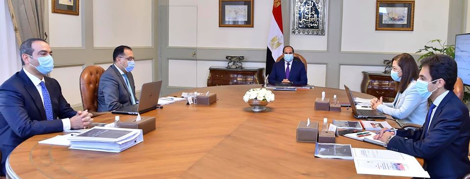 السيد الرئيس يوجه بقيام صندوق مصر السيادي بالتركيز في آلية عمله على تعظيم القيمة المضافة لأصول وممتلكات الدولة.