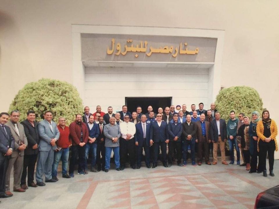 جبران ووهب الله في ختام تدريب لجنه شئون العاملين لرؤساء واعضاء اللجان النقابية