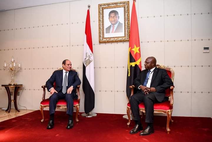 وصل الرئيس عبد الفتاح السيسي العاصمة الأنجولية لواندا كأول رئيس مصري يزور أنجولا، وذلك في مستهل جولة تشمل أيضاً زامبيا وموزمبيق