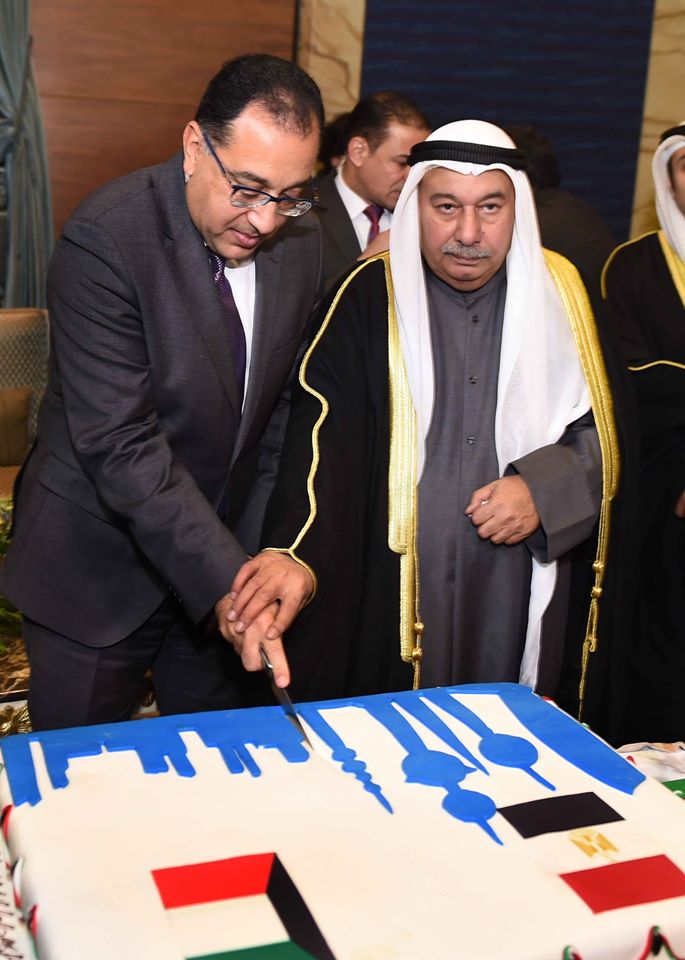 رئيس الوزراء يشارك فى احتفال السفارة الكويتية بمناسبة الذكرى التاسعة والخمسين للعيد الوطني والتاسعة والعشرين لعيد التحرير