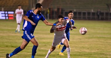 الزمالك يفوز على سموحه بثنائية نظيفة في أولى مواجهات الدوري.