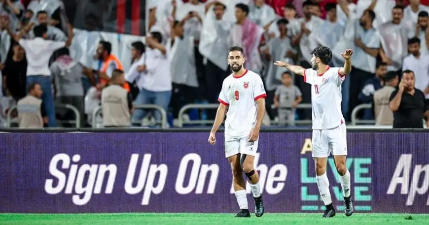 الأردن يكتسح عمان برباعيه نظيفه في تصفيات كأس آسيا.