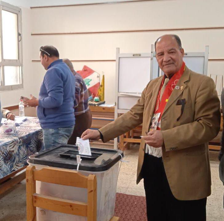 المستشار أسامة عبد الفتاح أبوالفتوح الأمين العام لحزب مصر القومى بمحافظة السويس يدلي بصوته في الإنتخابات الرئاسية 2024.