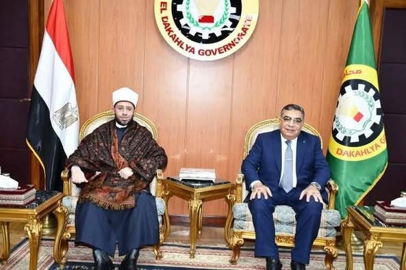 محافظ الدقهلية يستقبل وزير الأوقاف بمحافظة الدقهلية